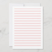 アシュリーの赤ちゃんシャワーの招待状 招待状 (裏面)