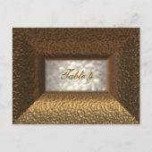 アシュリービクトリアンテーブル番号カード ポストカード (正面)