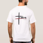 アシュリーリッジバーシティスタイルTと" I Wrestle" Tシャツ (裏面)