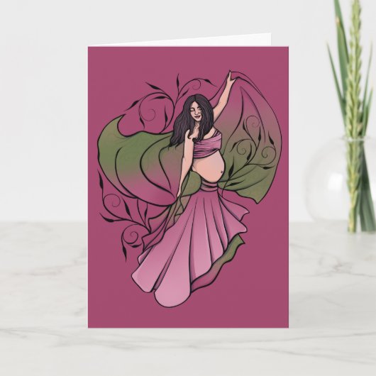 アシュリー·エンセインテ·ベリー·ダンス カード (正面)