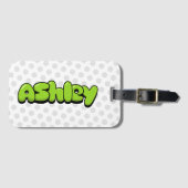 アシュリー ラゲッジタグ (正面横)