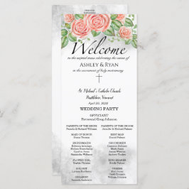 アシュルカトリック結婚式 プログラムミサ