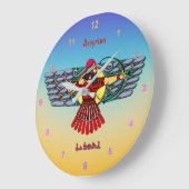 アシュル ラージ壁時計 (傾斜)