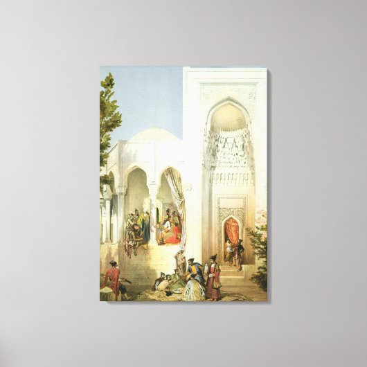 アシュロン半島バクのハーン宮 キャンバスプリント (正面)