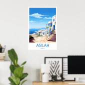 アシラの旅行ポスター壁画 アシラの壁掛け ポスター (ホームオフィス)