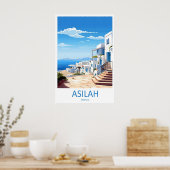 アシラの旅行ポスター壁画 アシラの壁掛け ポスター (キッチン)