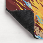 アシランザライオンブランケット マウスパッド (コーナー)