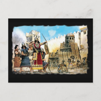 アシリアの王様のはがき ポストカード