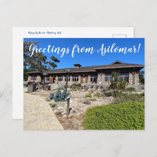 アシリマールからの挨拶!ポストカード ポストカード (正面/裏面)