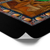 アシンザアートのアリスプリントワンダーランドスチームパンク ポスター (角)