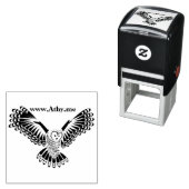 アシーアイルランドフクロウのゴム印 セルフインキングスタンプ (インサイチュ)