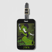 アシーナパーソナライズされたイン ラゲッジタグ (正面縦)