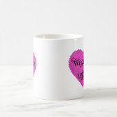 アシ結婚ャー コーヒーマグカップ (中央)