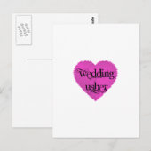 アシ結婚ャー ポストカード (正面/裏面)