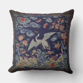 アジかわいらしア中国の満州クレーンブルー アウトドアクッション (正面)