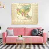 アジアとゲンギスカーン帝国 キャンバスプリント (インサイチュ (リビング))