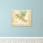 アジアとゲンギスカーン帝国 キャンバスプリント (インサイチュ (ウッドフロア))