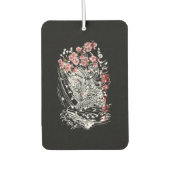 アジアのさくらんぼの花と日本の カーエアーフレッシュナー (正面)