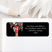 アジアのさくらんぼ・ブロッサム・ナイト ラベル (インサイチュ)