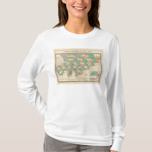 アジアのアセンブリ地図 Tシャツ
