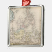 アジアのインドシナ多島海 メタルオーナメント (左)