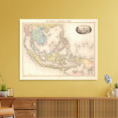 アジアのインドシナ諸島 キャンバスプリント (インサイチュ (リビング))