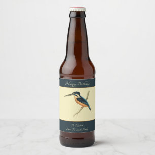 アジアのカワセミ ビールラベル