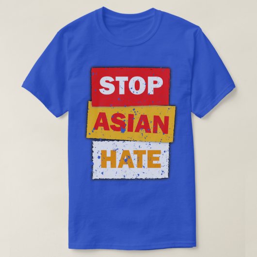 アジアのコミュニティストップサポートAsian Hate 1 Tシャツ (デザイン正面)