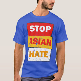 アジアのコミュニティストップサポートAsian Hate 1 Tシャツ