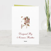 アジアのサマーカード カード (裏面)