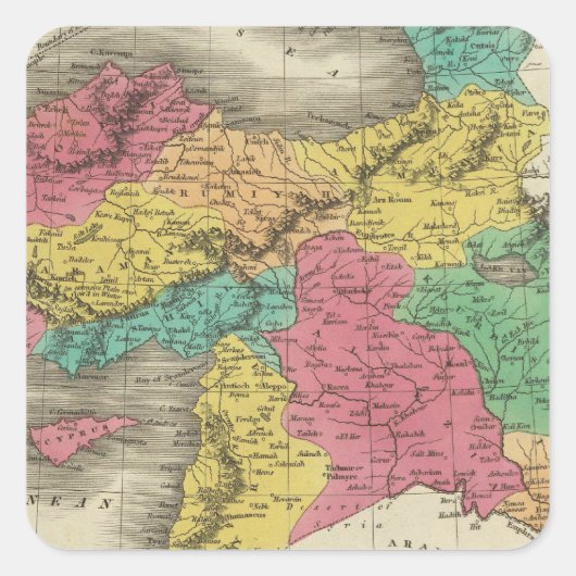 アジアのトルコ3 スクエアシール (正面)