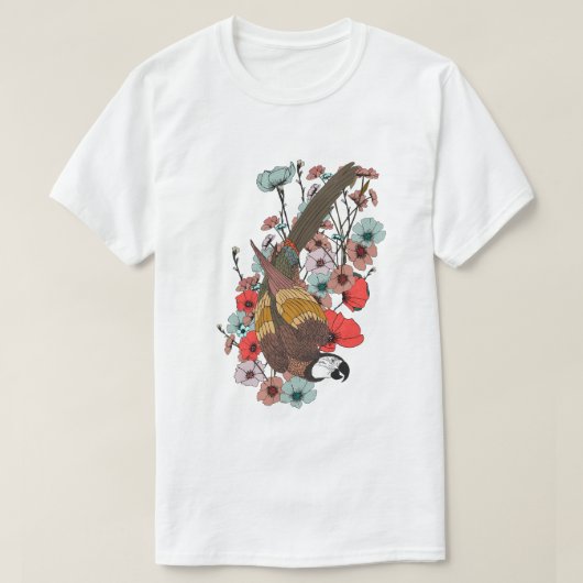 アジアのドラゴンのロゴ Tシャツ (デザイン正面)
