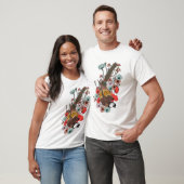 アジアのドラゴンのロゴ Tシャツ (ユニセックス)