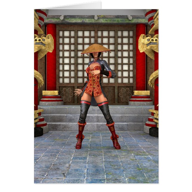 アジアのバトルウーマン (正面)