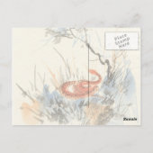 アジアのヘビヴィンテージはがき ポストカード (裏面)