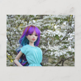 アジアのボールジョイントドール Mirodoll Mika ポストカード