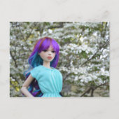 アジアのボールジョイントドール Mirodoll Mika ポストカード (正面)