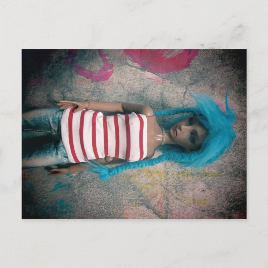 アジアのボール接合人形ボビーワイリン葉書 ポストカード (正面)