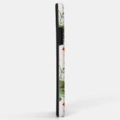 アジアのユリのチューリップ朝顔のパターン Case-Mate iPhoneケース (裏面/右)