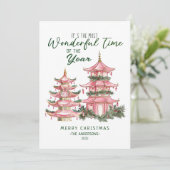 アジアのランタンクリスマスの素晴らしい時間 シーズンカード (スタンド正面)