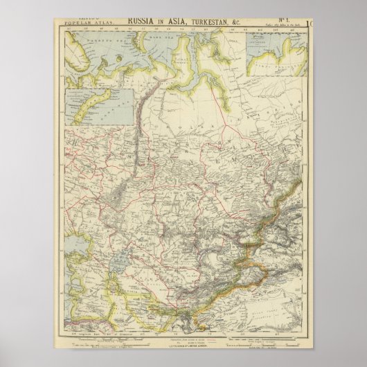 アジアのロシア ポスター (正面)