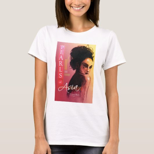 アジアのワイシャツの真珠 Tシャツ (正面)