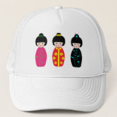 アジアの人形 キャップ (正面)