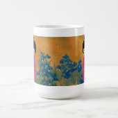 アジアの人形 コーヒーマグカップ (中央)