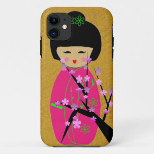 アジアの人形 iPhone 11 ケース