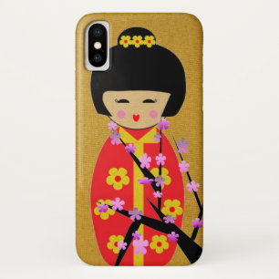 アジアの人形 iPhone X ケース
