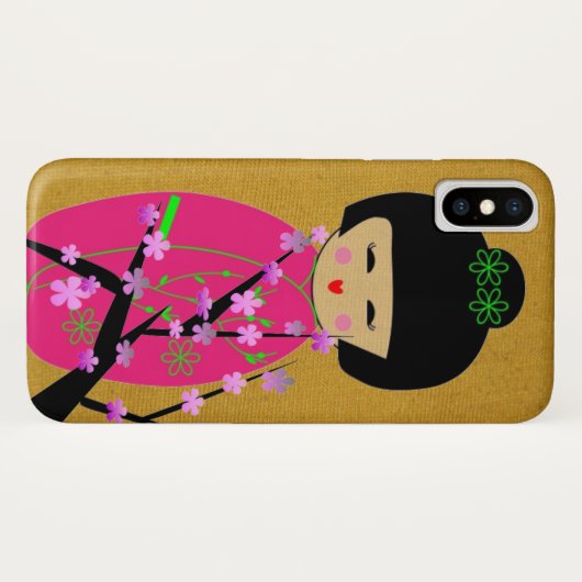 アジアの人形 Case-Mate iPhoneケース (裏面(横))