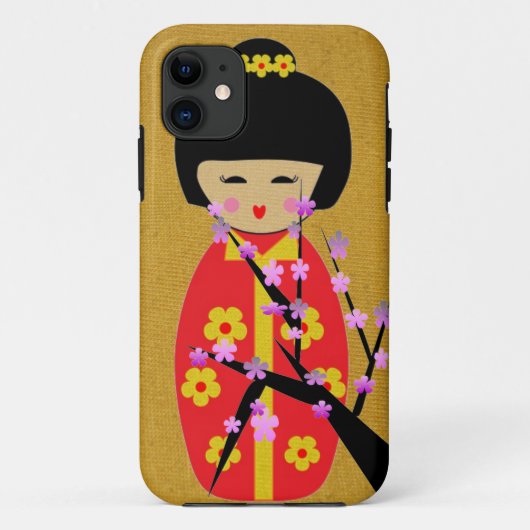 アジアの人形 Case-Mate iPhoneケース (裏面)