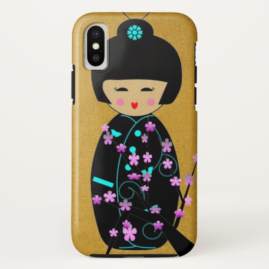 アジアの人形 Case-Mate iPhoneケース (裏面)