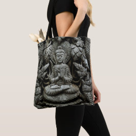 アジアの仏像 トートバッグ